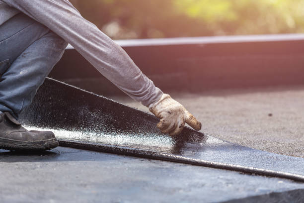 Professional Waterproofing technician working in Passaic, NJ